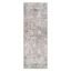 Olive and Gray Distressed Vintage Machine Washable Area Rug 2'6" x 7'