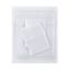 White Twin Polyester Jersey Knit Sheet Set