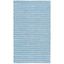 Ivory Cotton Coastal Rectangular Handwoven Area Rug