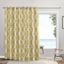 108"x84" Yellow Polyester Room Darkening Grommet Curtain Panel