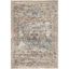 Regal Charm Gray Synthetic 8' x 10' Medallion Area Rug