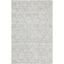 Beige Flat Woven Reversible Wool Area Rug, 5' x 8'