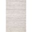 Handwoven Elegance Gray Geometric Wool Area Rug - 5' x 8'