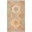 Ivory and Beige Hand Tufted Wool Area Rug