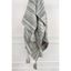 50" x 60" Reversible Striped PET Polyester Throw Blanket