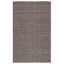 Casual Coastal Hand-Woven Geometric Wool-Cotton Rug