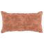 Terracotta Botanical Woven Cotton Lumbar Pillow 14" x 26"