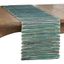 Turquoise Water Hyacinth Woven Table Runner