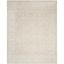 Ivory Hand-Knotted Wool 8' x 10' Rectangular Area Rug