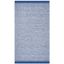 Coastal Breeze Blue Handwoven Cotton 5' x 8' Area Rug