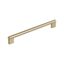 Golden Champagne 10-1/16" Modern Industrial Cabinet Pull