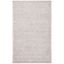 Hand-loomed Gray Wool & Viscose 6' x 9' Rectangular Area Rug