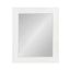 Rustic White 40.5'' Full-Length Wood Vanity Mirror