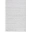 Ivory Plush Micro-Loop 5'x8' Hand-Tufted Wool Blend Rug