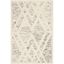 Hand-Tufted Cambridge Elegance Wool Rug - Light Brown & Ivory, 2' x 3'