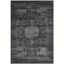 Carnegie 6'7" x 9'2" Dark Gray Synthetic Area Rug