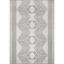 Light Grey Rectangular Easy-Care Synthetic Area Rug, 6'7" x 9'