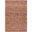 Hand-Knotted Red Wool Bohemian Reversible Area Rug