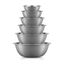 JoyJolt Stainless Steel Nesting Mixing Bowl Set of 6