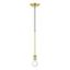 Lansdale Mini 5" Satin Brass Indoor/Outdoor Pendant Light