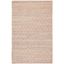 Natural Jute and Cotton Handwoven Geometric Area Rug