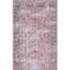 Easy-Care Tucson 4' x 6' Pink/Beige Washable Rectangular Rug