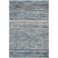 Celestial Blue-Grey Abstract 6'7" x 9' Synthetic Area Rug