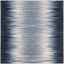 Celestial Abstract Blue 59" Square Synthetic Area Rug