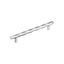 Polished Chrome 8" Modern Industrial Bar Pull