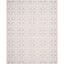 Lavender and Ivory Hand-Tufted Wool Area Rug, 8' x 10'