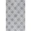 Gray Abstract Handmade Tufted Wool Area Rug 5' x 8'