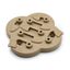 Tan Composite Interactive Dog Treat Puzzle Dispenser