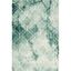 Lush Green and Ivory 4' x 6' Hand-Tufted Wool Area Rug