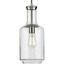 Latrobe Brushed Nickel Glass Pendant Light