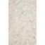 Ivory Geometric Hand-Knotted Cowhide Area Rug - 5' x 8'