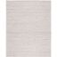 Gray Abstract Wool Flat Woven 8' x 10' Area Rug