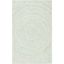 Ivory and Blue Hand-Tufted Wool Rectangular Area Rug