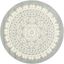 Hand-Tufted Bella Grey 7' Round Wool Area Rug