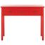 Transitional Red Elm Wood Console Table with 3 Drawers