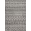 Dark Grey 4' x 6' Synthetic Moroccan Area Rug