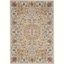 Majestic Sand Medallion Wool and Synthetic Rug 5'6" x 8'