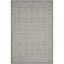 Dusty Blue Hand-Tufted Wool Geometric Area Rug 3' x 5'