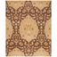 Ivory Elegance 8' x 10' Handmade Wool Sumak Area Rug