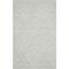 Hand-Tufted Gray Wool Rectangular Area Rug - 59" x 84"