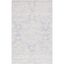 Ivory Floral Handmade Wool Tufted Rectangular Rug