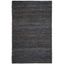 Gray Hand-Knotted Cotton Square Area Rug