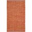 Coastal Charm Orange Multi 3' x 5' Handwoven Cotton Rug