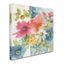 Lisa Audit 24'' x 24'' Colorful Floral Canvas Art