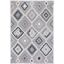 Marrakesh Gray and Light Gray 8' x 10' Wool Area Rug