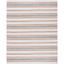 Coastal Breeze Montauk 8' x 10' Handwoven Cotton Rug in Red